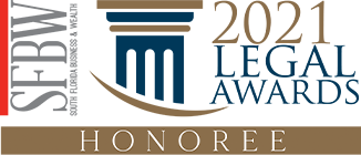 SFBW Legal Awards 2021 Badge